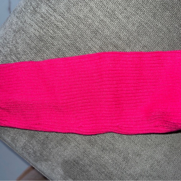 Ann Taylor LOFT Pink long sleeve back Short zipper sweater women's size Small - Picture 6 of 10